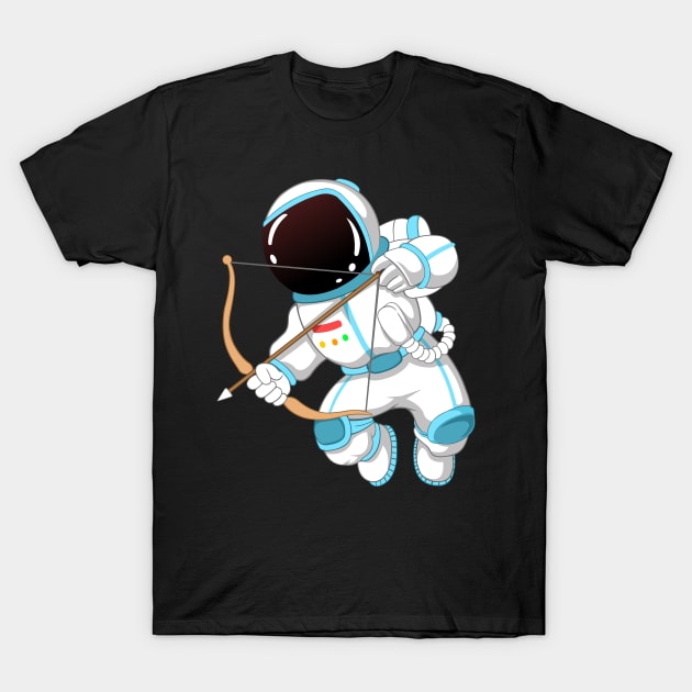 Archer Astronaut T-Shirt by Foxxy Merch